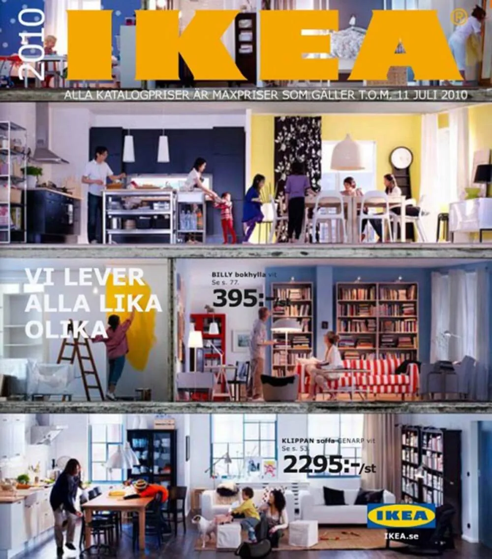 2010 年 IKEA 年度型錄封面